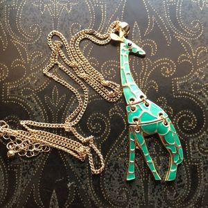 Giraffe long necklace